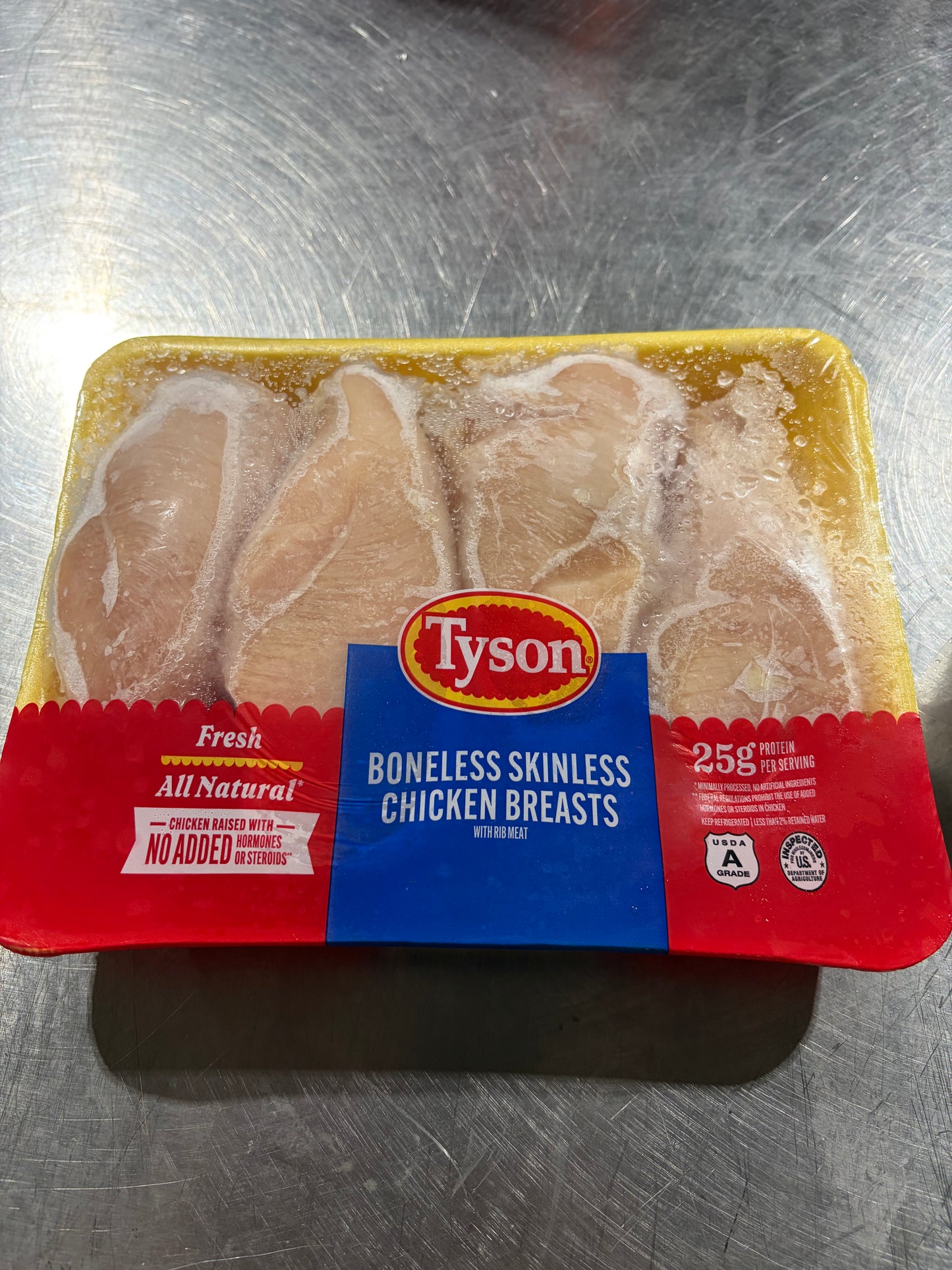 Tyson Boneless skinless chicken breast