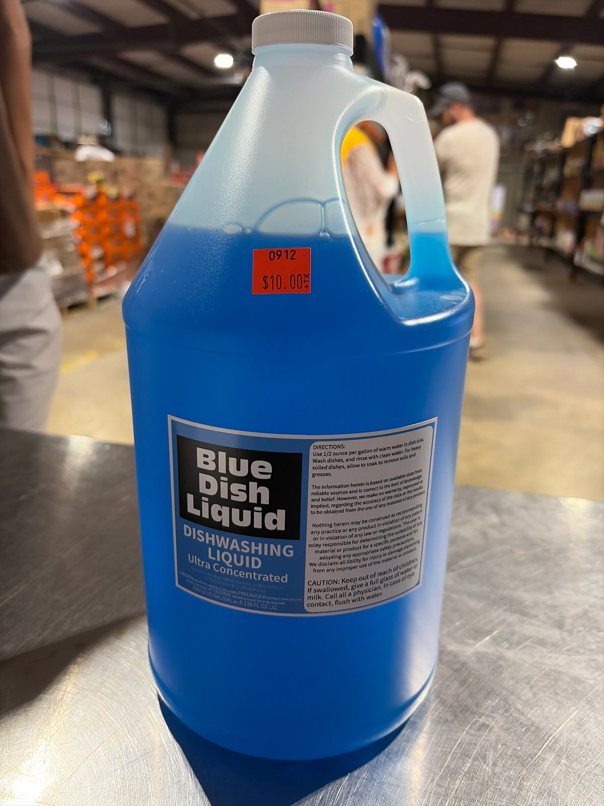 Blue Dish Soap 1 Gallon