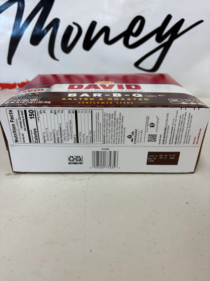 David sunflower seeds BBQ 12ct