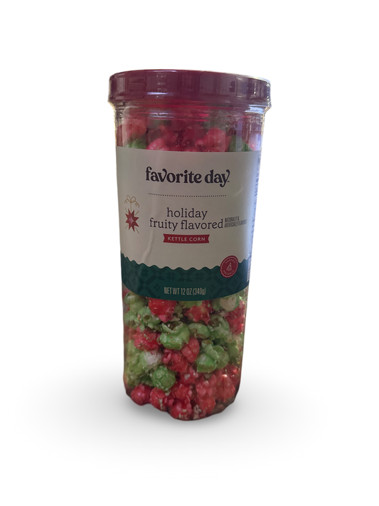 Holiday Fruity Flavored Kettle Corn