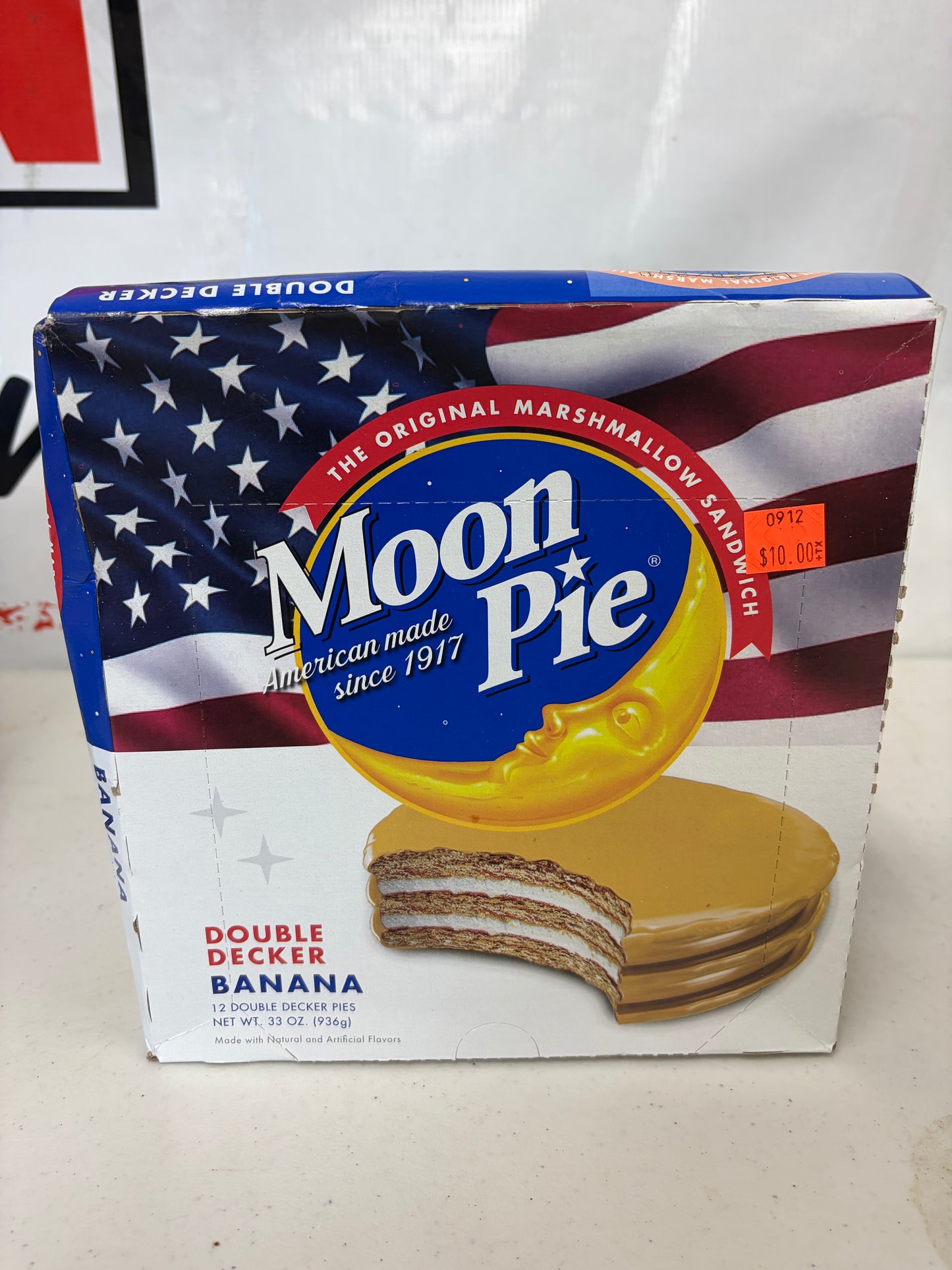 Moon Pie (Banana) double decker 12ct
