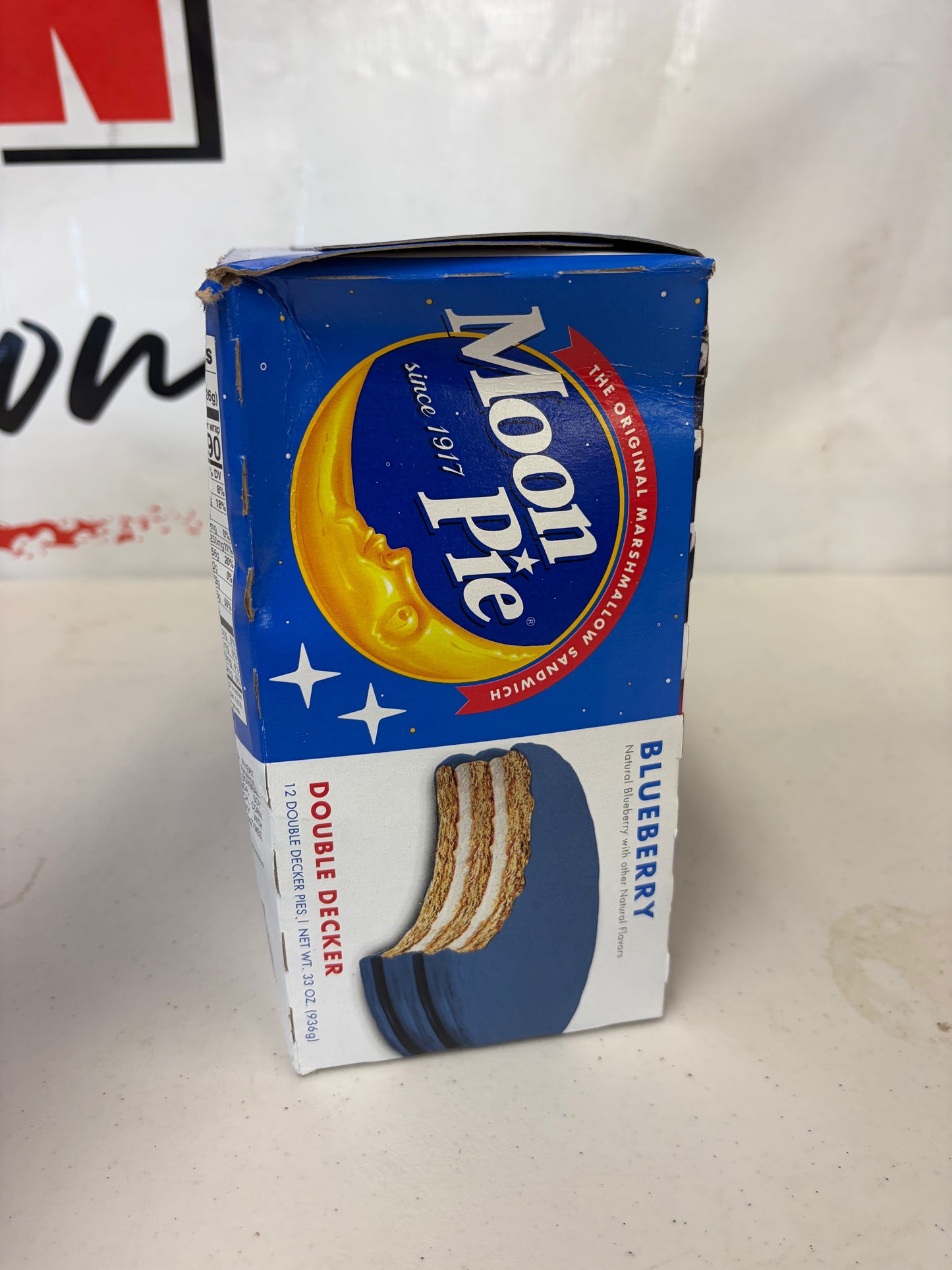 Moon Pie (BlueBerry) double decker 12ct