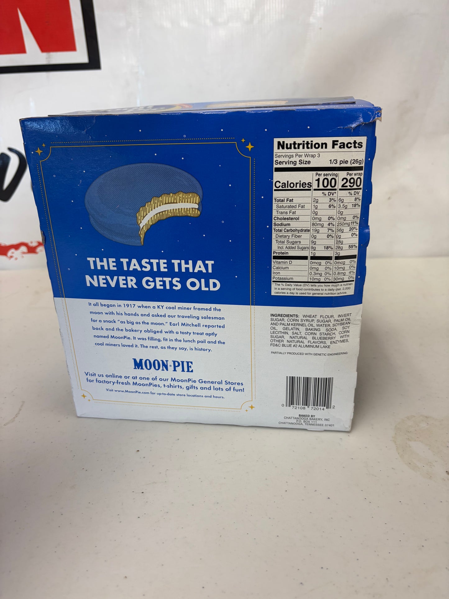 Moon Pie (BlueBerry) double decker 12ct