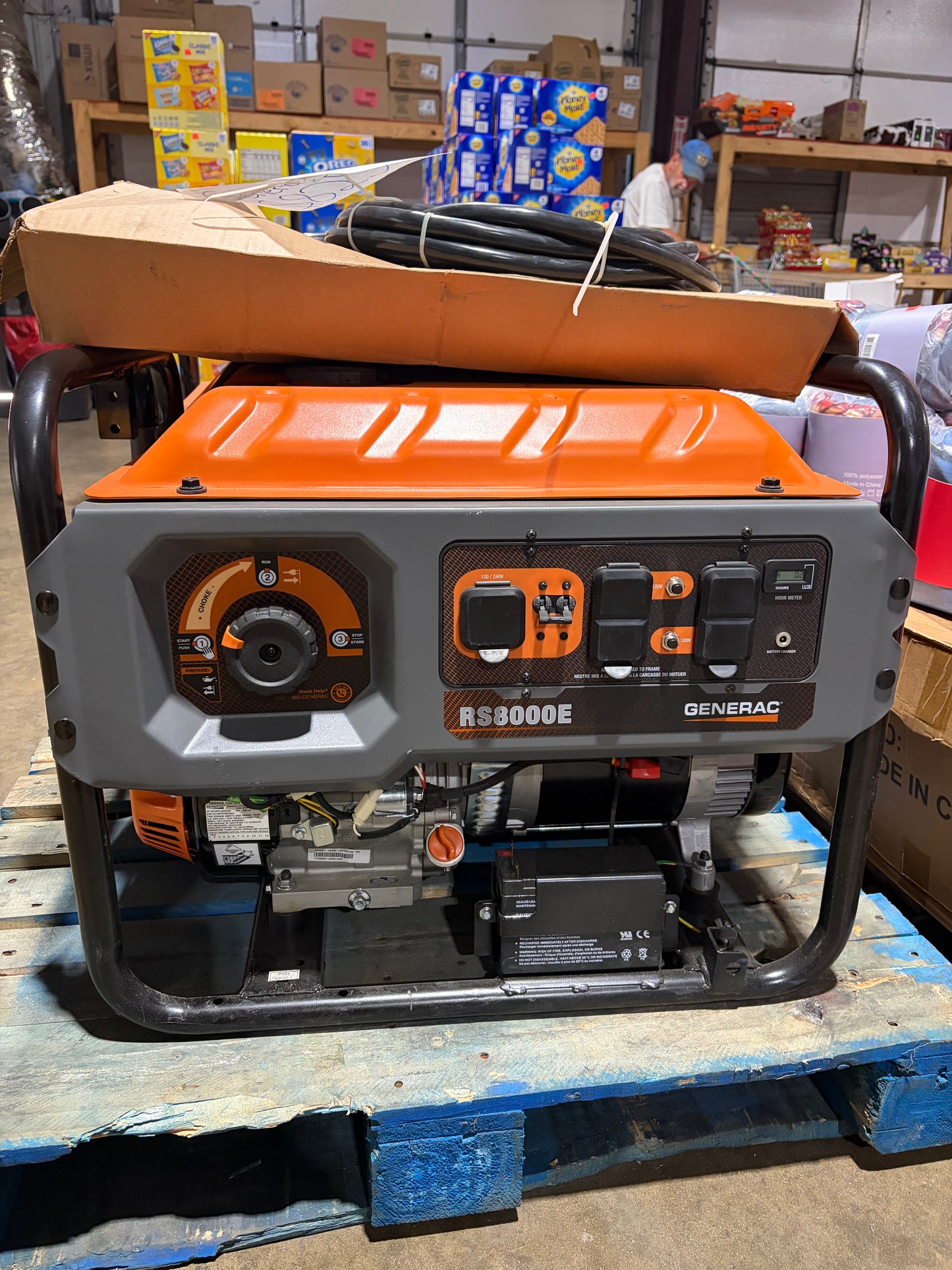 Generac 8500 electric start generator