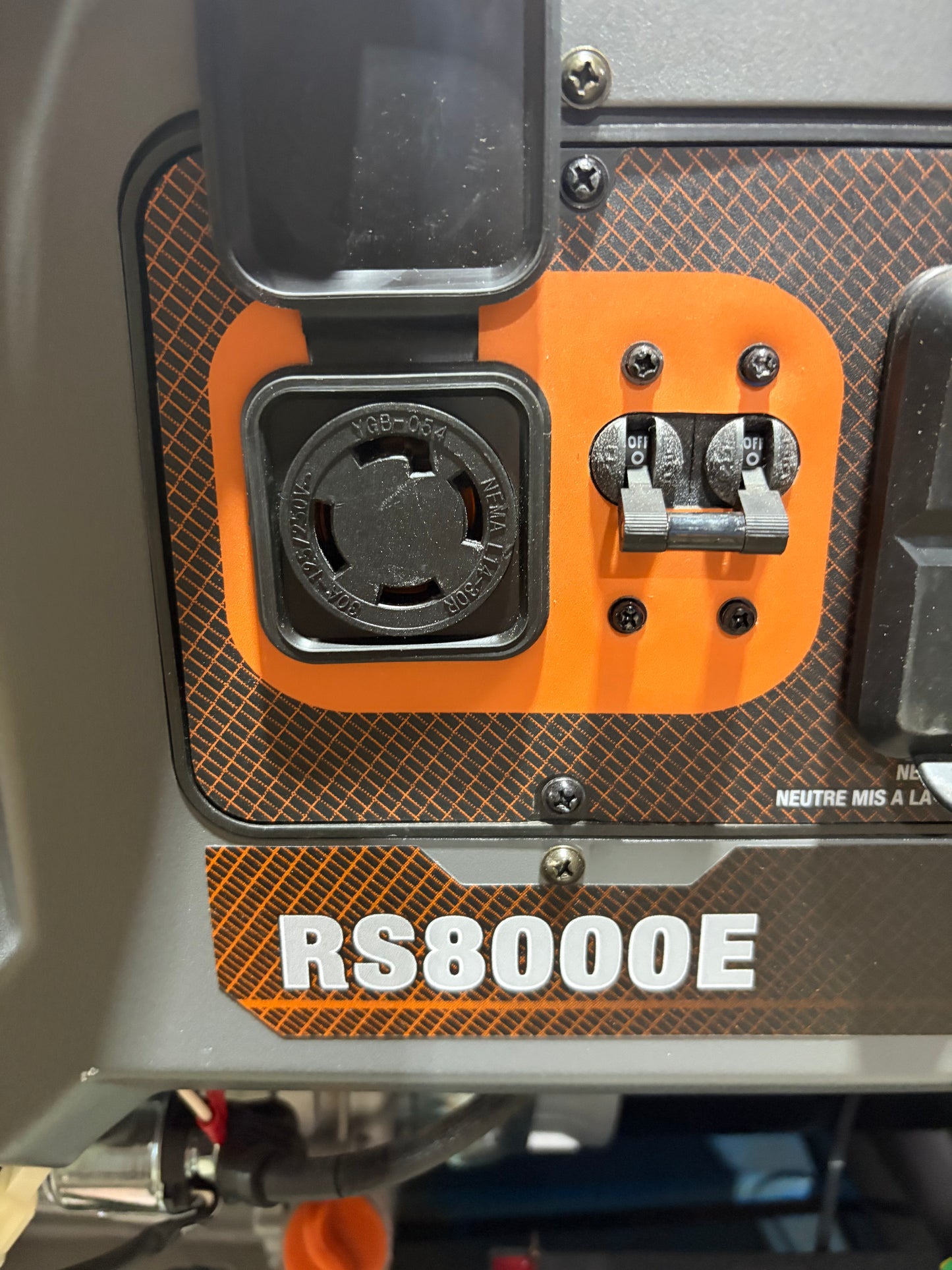 Generac 8500 electric start generator