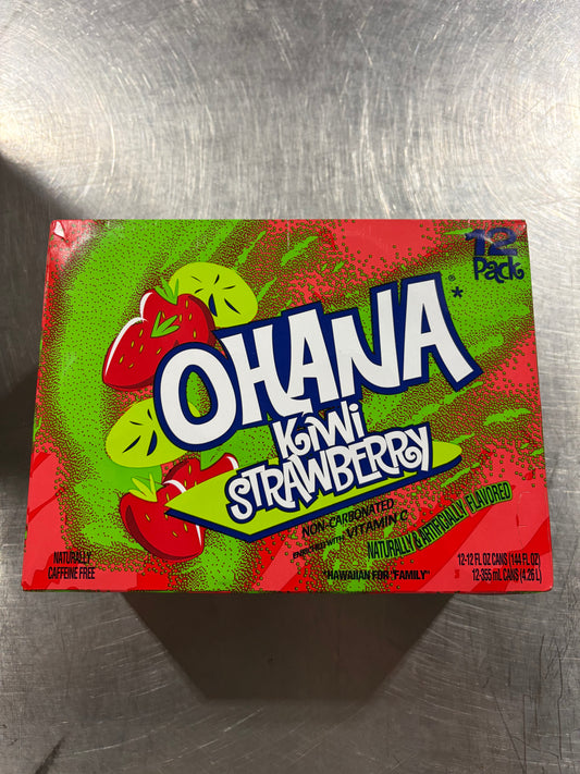 Ohana Kiwi Strawberry 12pk
